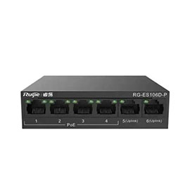 Reyee RG-ES106D-P 4 Port Network PoE Switch