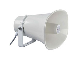 WS-064 - Boş Plastik Horn Hoparlör